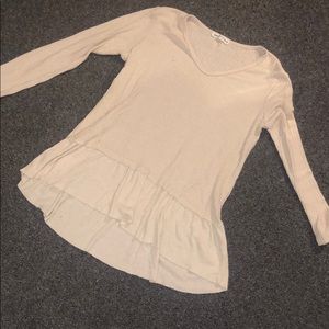 Cream doll style shirt